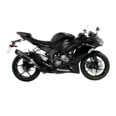 LEOVINCE LV ONE EVO SLIP-ON MUFFLER CARBON FIBER KAWASAKI 2019-2025 ZX-6R