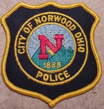 OH City of Norwood Ohio Police Patch