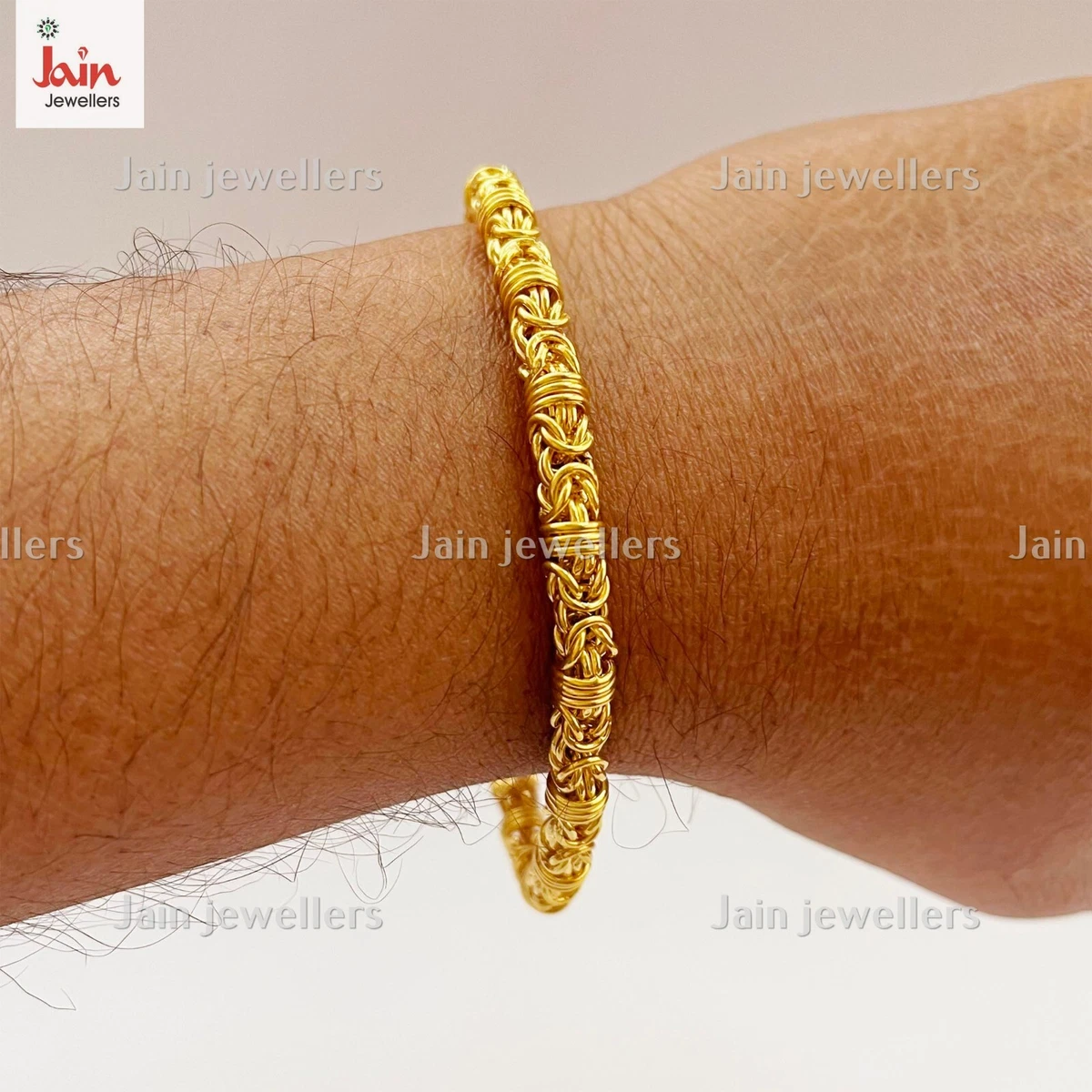 10 gram bracelet on sale design for man