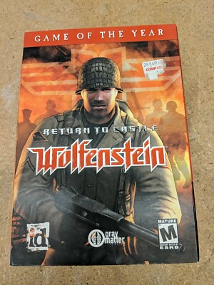 Return to Castle Wolfenstein: Game of the Year - CIB (PC, 2002) 47875322639  | eBay
