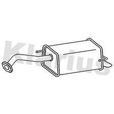 Exhaust Rear Back Box For Nissan Note E11 1.4 Klarius 20100AY1 20100AY100