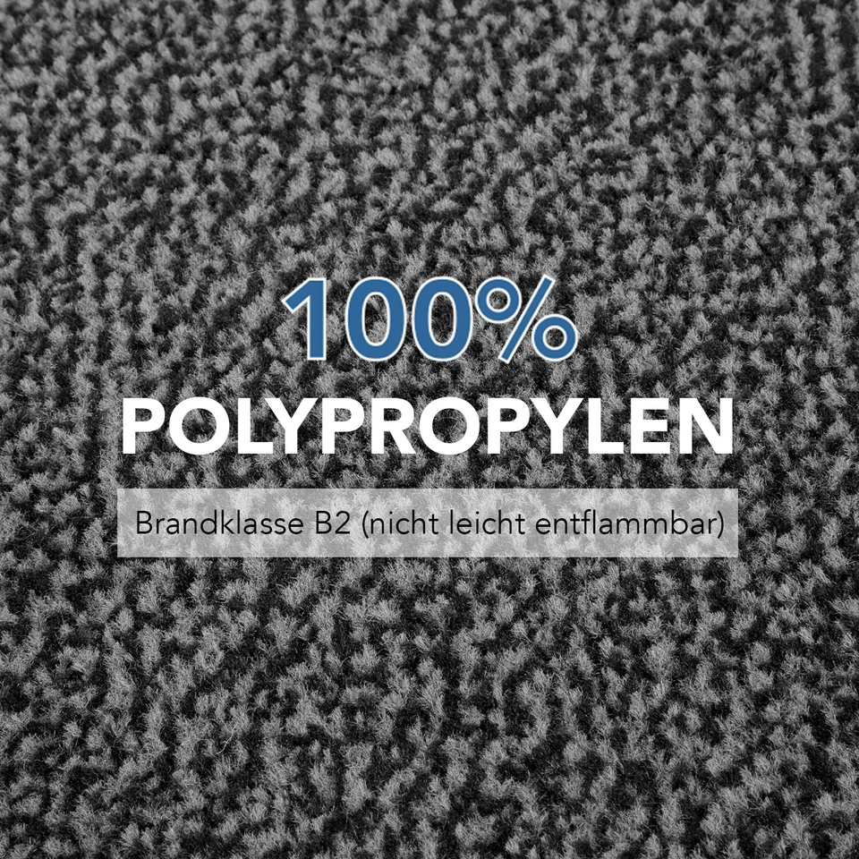 Fußmatte Schmutzfangmatte 90x120 cm Außen, Innen, Waschbar, Rutschfest Entrando - Bild 4 von 4