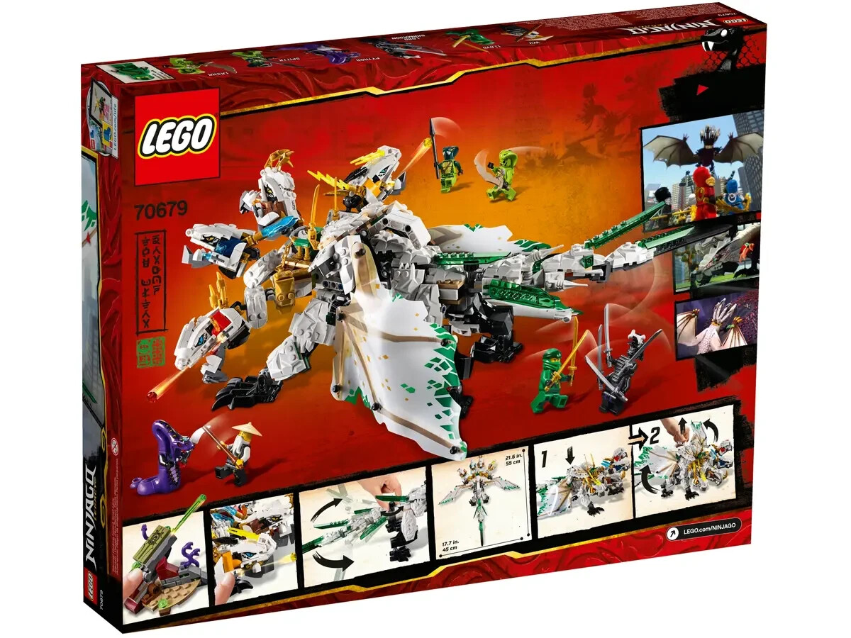 Lego The Ultra Dragon 70679 NINJAGO Minifigure Building set | eBay