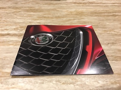 2018 ALFA ROMEO 20-page Small Original Sales Brochure