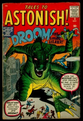 Marvel Comics TALES To ASTONISH #9 Droom The Living Lizard! VG+ 4.5