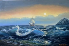 Картина Масло Холст 50 х 70 см. Picture Oil Canvas 50 х 70 sm.