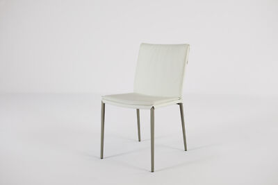 Cattelan Italia Isabel ML Dining Side Chair Bianco *IN STOCK*