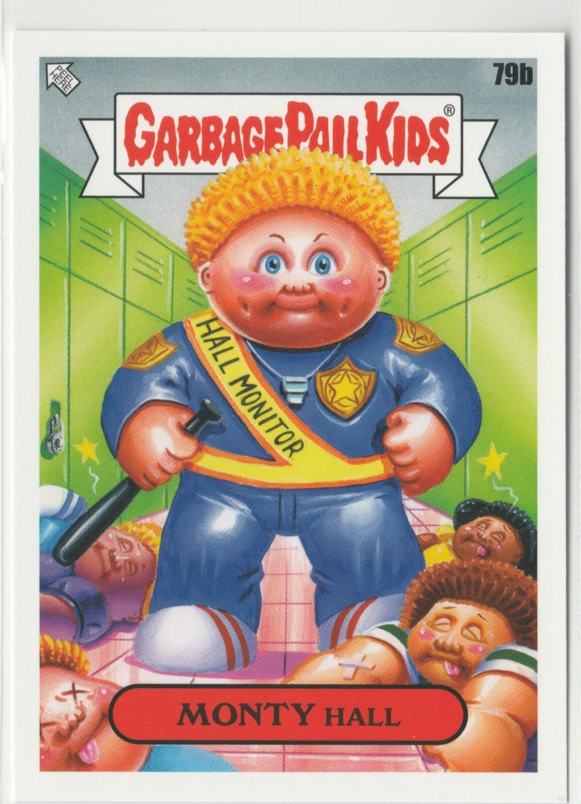Monty Hall 79b Garbage Pail Kids GPK 2020 Late To School LTS Trading Card