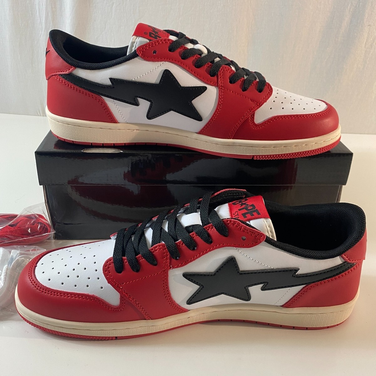 Indigo Studios LA Chicago Lows Sz 13 Travis Scott Inspired BapeSta 