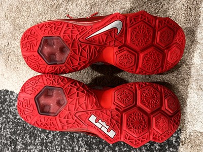 lebron red bottoms