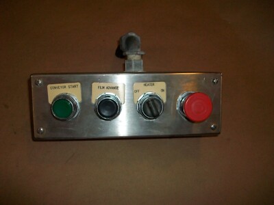 Stainless Steel Push Button Box w/ Operators USED | eBay