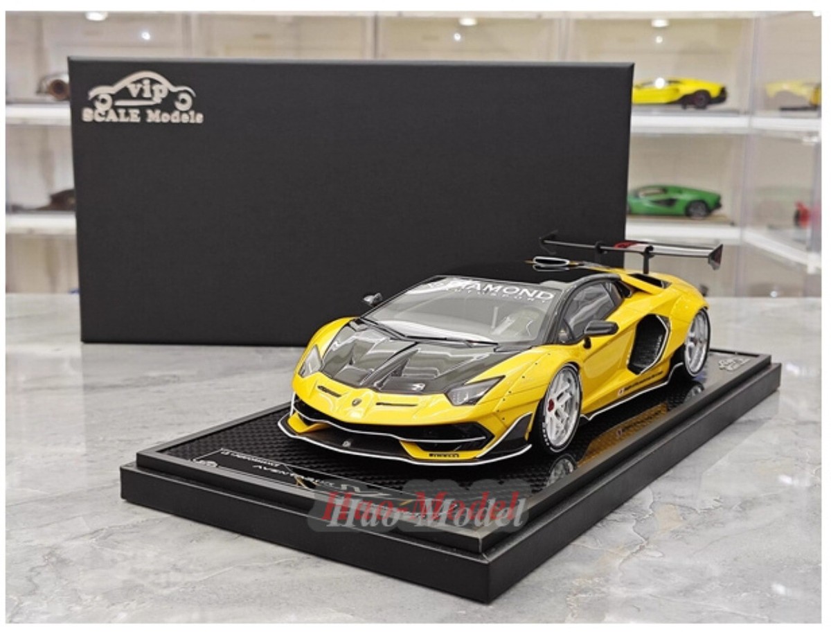 VIP 1:18 Lamborghini Aventador SVJ-LB Limited Resin Diecast Model