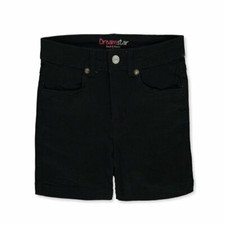 Six Dreamstar Girls' Twill Shorts: Colors: 2 white 1 black 1 pink 1 blue 1 red