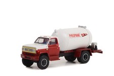1985 CHEVY C-65 PROPANE TRUCK 1/64 DIECAST CAR GREENLIGHT 45160A/48