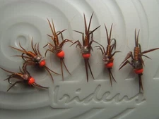 Irideus fly fishing Easy Boy Copper Head custom Steelhead Trout Nymphing Pattern