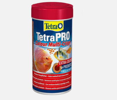 TetraPro Colour Multi Crisps 250ml Futter Farbfutter für Zierfische MHD 05/27