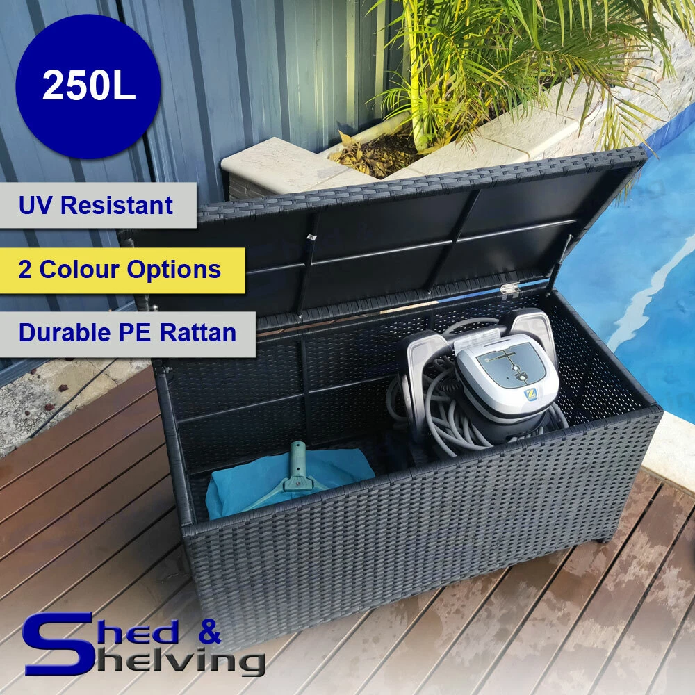 Outdoor storage box 2024 for pool toys