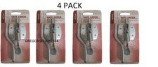 4 PACK Self-Locking Gate Latch - Post Mount Automatic Gravity Lever Wood Fence