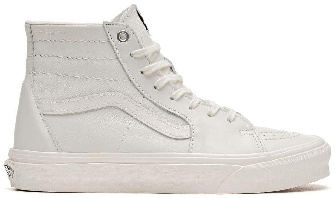 Vans Sk8-Hi Lite Sample White Canvas High Top Shoes Mens 9 Womens 10.5 RARE Vans SK8-HI  main image 3