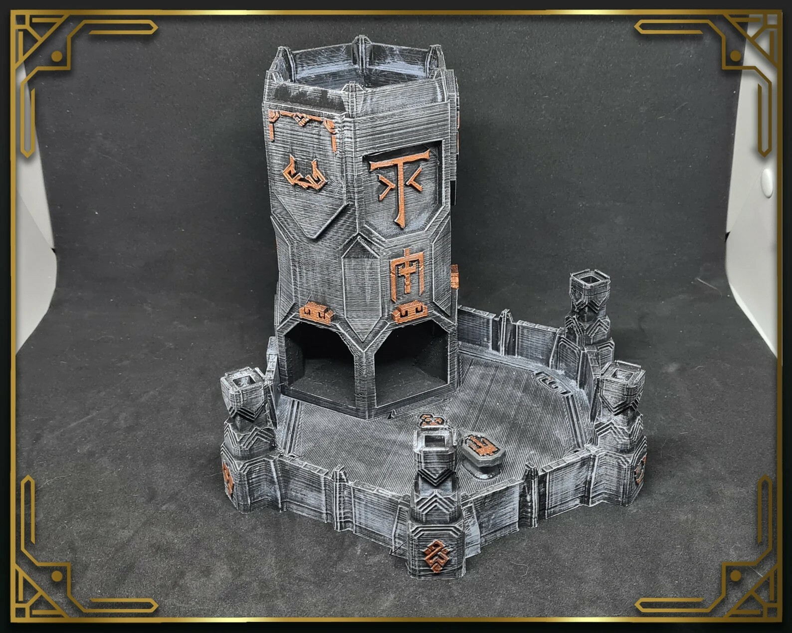 Dwarven Brewery Dice Tower Dwarf Dice Tower Dnd Gift Dnd 