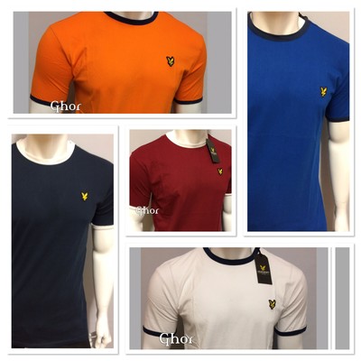 VERSCHIEDENE KRAGEN LYLE AND SCOTT KURZARM T-SHIRT FÜR HERREN IN 7 FARBEN