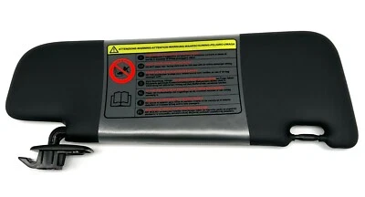 Fiat & Abarth 500 Sun Visor (Left) Black 735481442 735643365 Genuine & New - Image 1 of 4