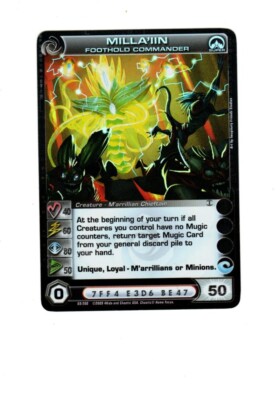 Chaotic M'arrillian Super Rare Milla'iin Foothold Commander max Power