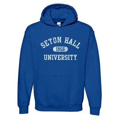 Seton Hall Pirates Athletic Arch Hoodie - Royal