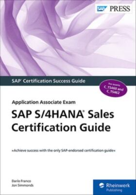 Sap S/4hana Sales Certification Guide by Franco, Dario;simmonds, Jon, Brand N...