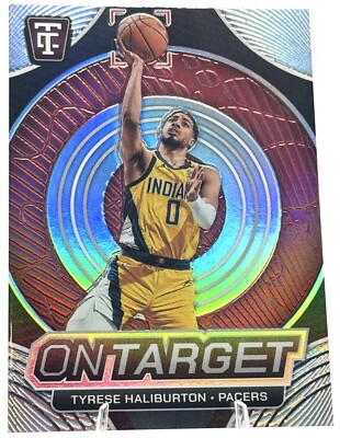 2024-25 Totally Certified Tyrese Haliburton On Target #7 Mirror Pacers