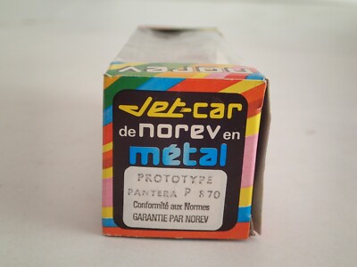 1:43 NOREV JET-CAR Prototype De Tomasso Pantera - No.870