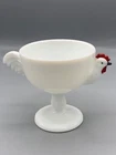 Vintage WestMoreland Milk Glass Chicken Egg Cup  E-32