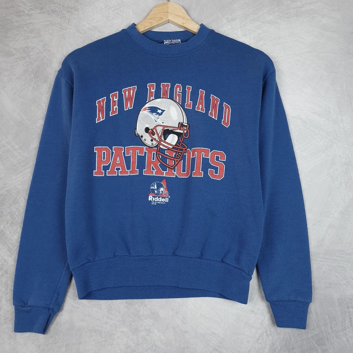 Vintage New England Patriots Sweatshirt Boys Medium NFL Football