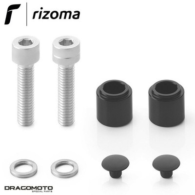 Montagesatz Ducati Monster 1200 R 2016-2019 RIZOMA BSN906B Schwarz