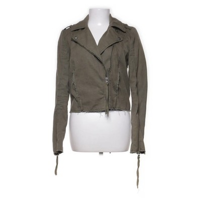 Tigha, Bikerjacke, Damen, Größe: M, Grün, Baumwolle, Einfarbig #fmW