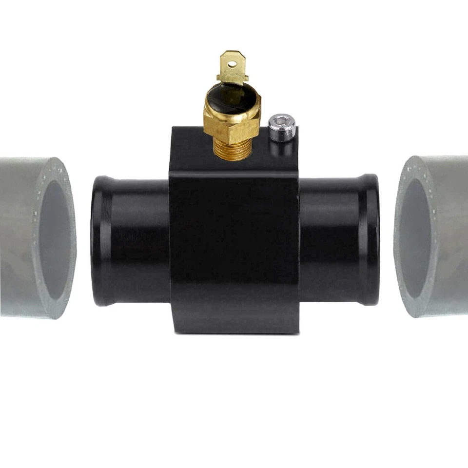 Universal Pack (1) Coolant Temperature Sensor Switch Radiator Hose Adapter Kit Foto 4 de 4