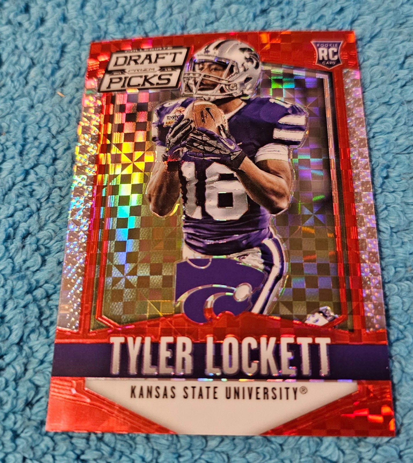 Tyler Lockett Panini Prizm Collegiate Draft Picks #149 Red Power