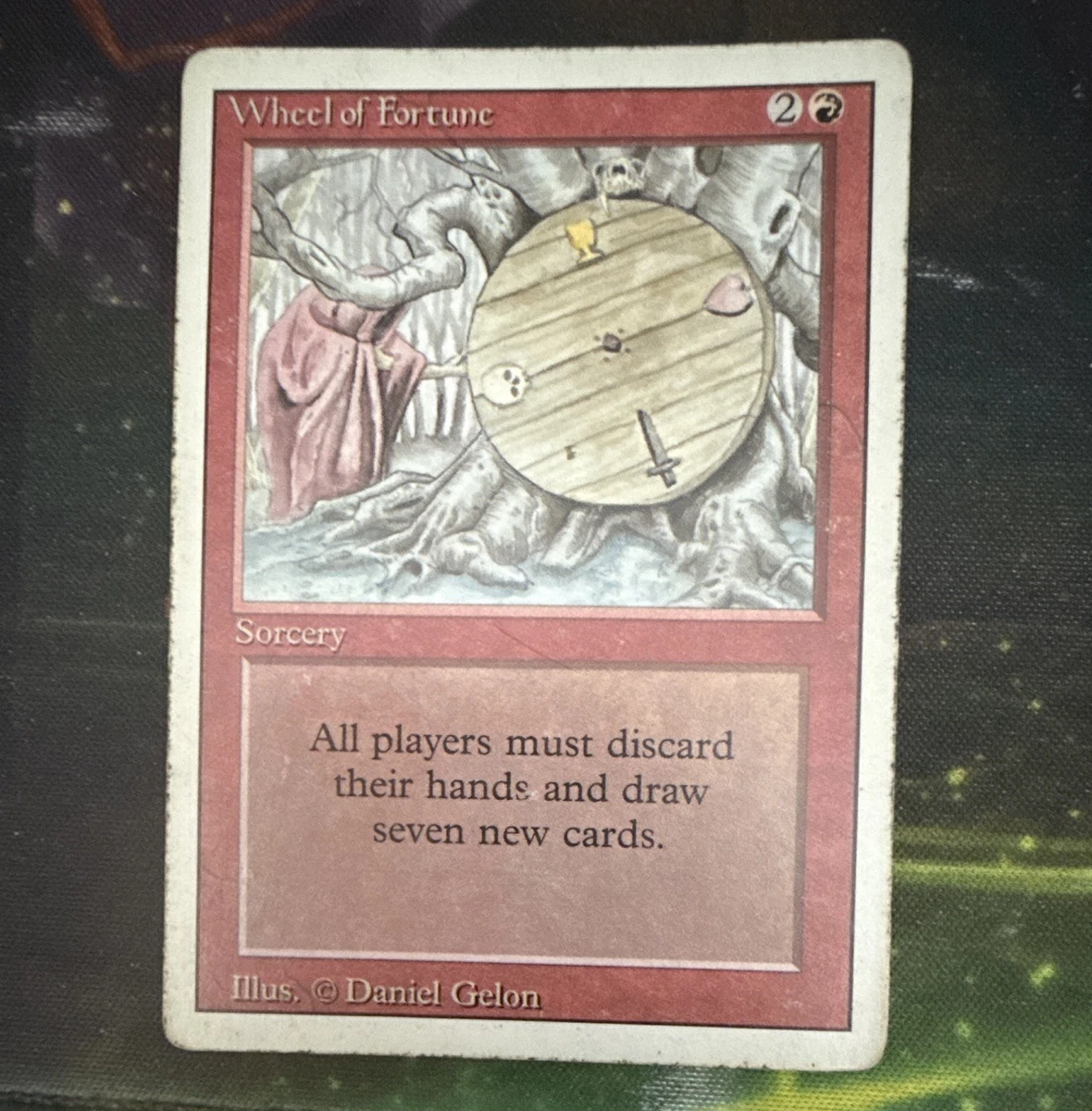 Wheel Of Fortune In Individual Magic: The Gathering Cards for sale
