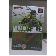 Konami Metal Gear Solid 3: Subsistence PS2 NTSC-J Manual Included