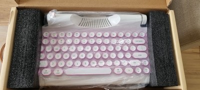 Rymek Schreibmaschinenstil mechanische Tastatur mit Tablet Ständer - Knewey Retro