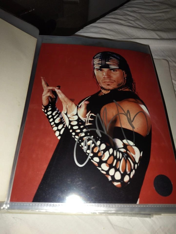 Jeff Hardy Signed Wwe WWF Official Photo 8x10 Hardy Boyz Boys Hardy's - Image 2 of 2