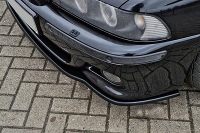 Black Gloss Front Bumper Lip Spoiler for BMW E39 M5 M Sport Splitter Skirt