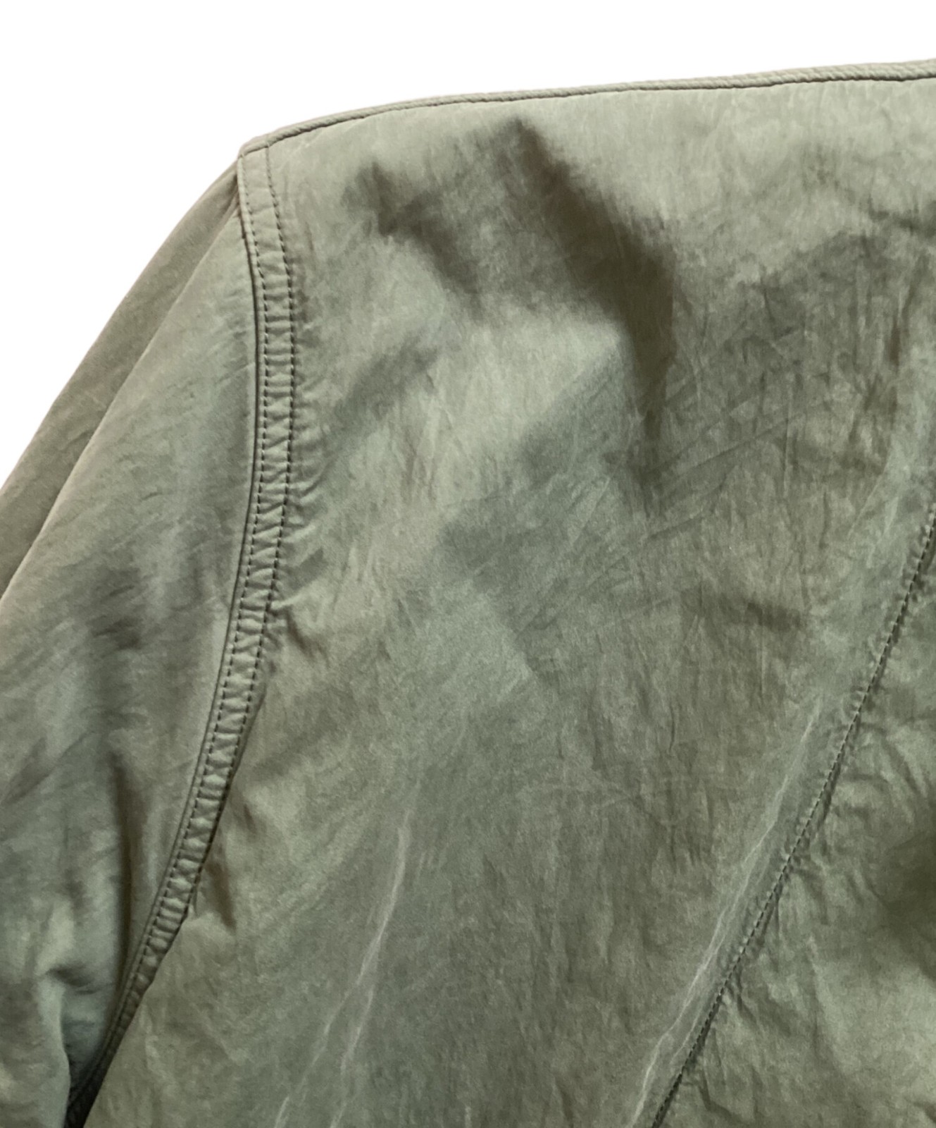 STONE ISLAND/ Garment-dyed overshirt jacket/ green/ size: L image 9