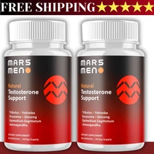 (2 Pack) Mars Men for Men Advanced Max Formula Vitamin Supplement 120 Capsules