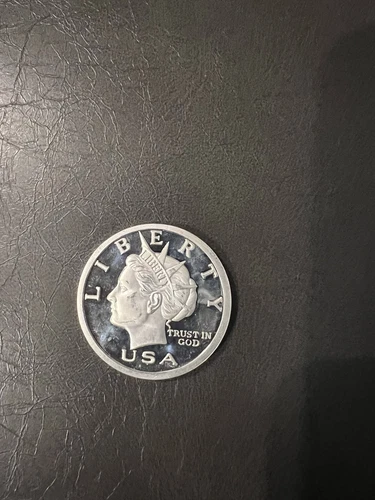 2005 Liberty $20 Dollar Uncirculated 1 oz .999 Fine Silver Coin - capsule