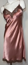 Vintage Y2K Victoria s Secret 100 Silk Liquid Slip Long Nightgown NWT S