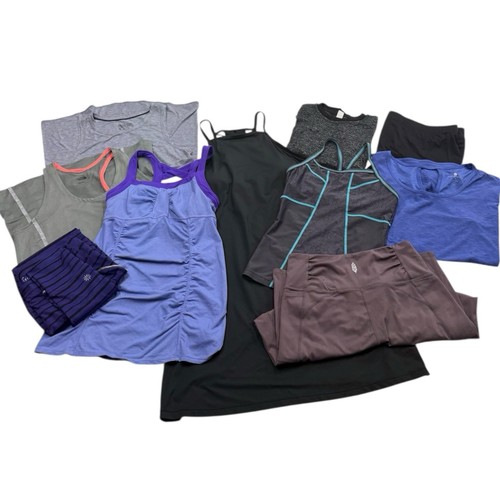 Reseller’s Lot of 10 Preloved Athletic Wear Athleta, prAna, Patagonia, FP, TNF..