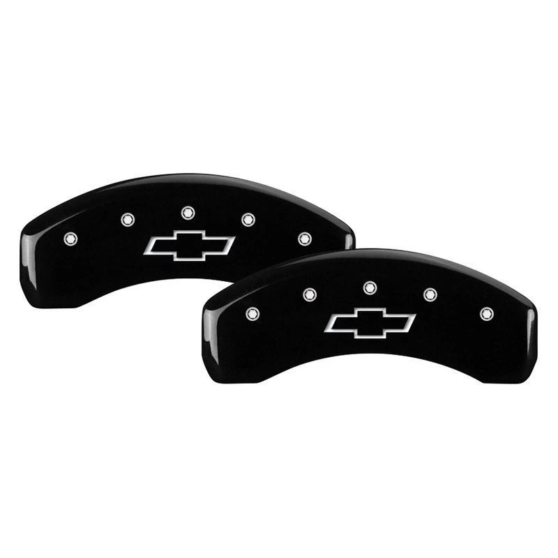 For Chevy Silverado 2500 HD 20-22 Caliper Covers Gloss Black Caliper Covers w Foto 2 de 2