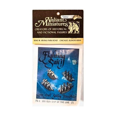 Valiant Fighting Sail 1/2000 100 Gun Ship of the Line (2) Pack New