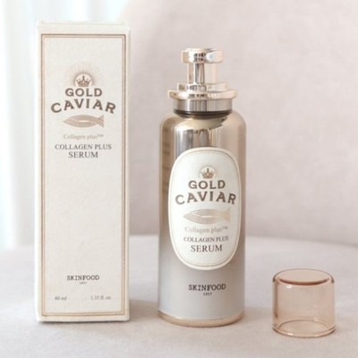 SKINFOOD Gold Caviar Collagen Plus Serum 40ml Anti-aging Elasticity Wrinkle Care